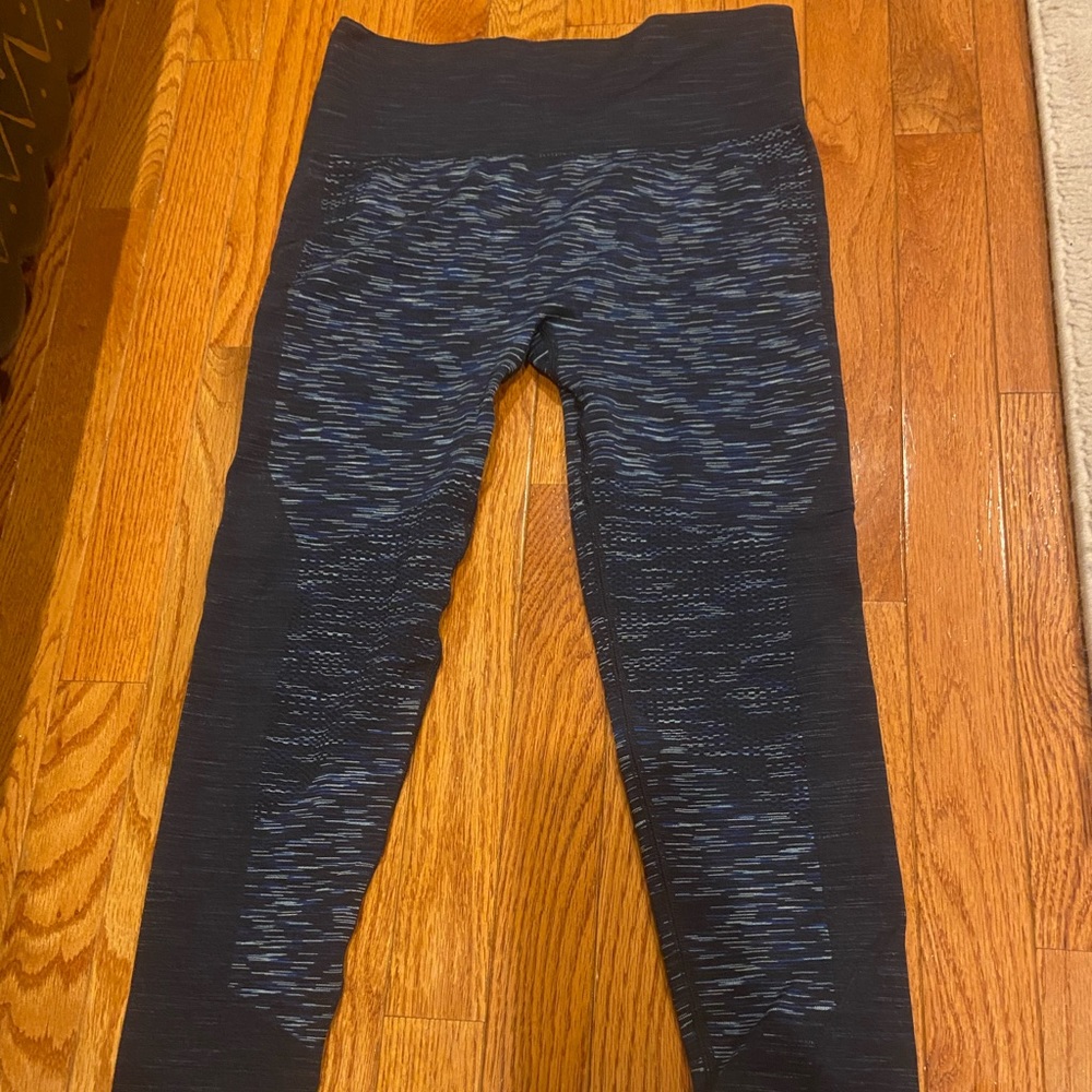Target Blue Striped Legging